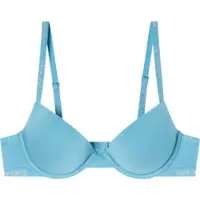 Emporio Armani per donna. EW000445_AF19024 Reggiseno blu firmato (90C), Homewear, Viscosa