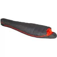 Exped Dura -5° C Sacco a pelo in piuma (S, grigio/rosso)