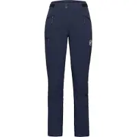 Mammut Women's Courmayeur Softshell Pants Pantaloni da escursionismo Donna (36 - Regular, blu)