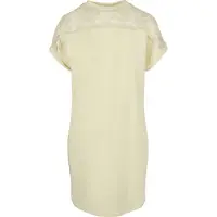 Urban Classics Ladies Lace Tee Dress Softyellow Taglia: M | Abiti Mini Outlet | Donna | Giallo