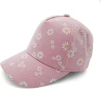 Maximo Kids' Mini Girl Cap Daisy Hook-and-Loop Closure Cappellino Bambini (51-53 cm, fuchsia)