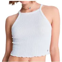 Roxy Women's As I Am Top Donna (XXL, bianco)
