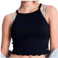 Roxy Women's As I Am Top Donna (XL, nero)