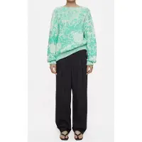 Closed Crew Neck Long Sleeve Knits Green Kick Taglia: L | Maglioni a maglia Outlet | Donna | Verde