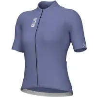 ALÉ Women's Pragma Color Block S/S Jersey Maglietta da ciclismo Donna (XL, blu/lilla)