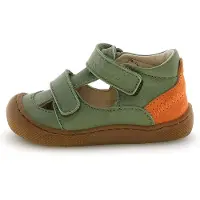 Naturino Kid's Irtys Nappa/Suede Sandali Bambini (25, olivia)