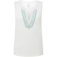 Sherpa Women's Kalindi Tank Top Donna (XL, bianco)