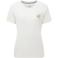 Sherpa Women's Bali Mountain Tee T-shirt Donna (XS, bianco)