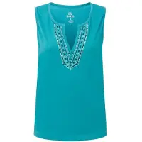 Sherpa Women's Kalindi Tank Top Donna (XXL, turchese)