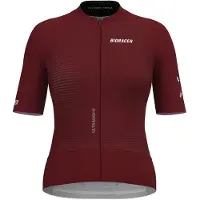 Bioracer Women's Epic Ultralight Jersey Elevate Maglietta da ciclismo Donna (XS, rosso)