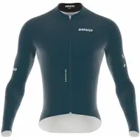 Bioracer Epic Long Sleeve Jersey Maglietta da ciclismo Uomo (XXL, blu)