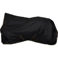 Bucas Irish Turnout Extra 300g Collo Alto 1200D - nero/oro, 135