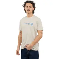 Calvin Klein Short Sleeve 30s Eu Wholesale Jersey Oatmeal Taglia: XL | Magliette basic Outlet | Uomo
