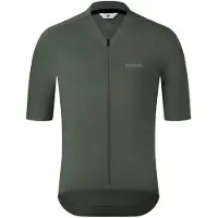 Straede Aerlig Jersey Maglietta da ciclismo (S, grigio/olivia)
