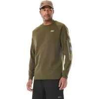 Picture Timont L/S Tech Tee Maglia funzionale Uomo (XXL, olivia)