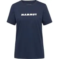 Mammut Women's Core T-Shirt Logo T-shirt Donna (M, blu)