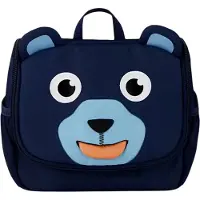 Affenzahn Kid's Toiletry Bag Bär Borsetta da toilette (2 l, blu)