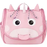 Affenzahn Kid's Toiletry Bag Einhorn Borsetta da toilette (2 l, rosa)