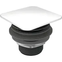Kaldewei Robinet de vidange permanent avec couvercle émaillé Modèle No. 3905, 905900000001, 905900000001