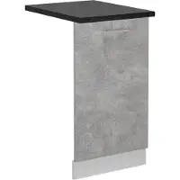 Vicco Pannello frontale R-Line Calcestruzzo 45 cm , PL Antracite, Model 54901