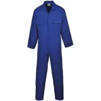 Portwest S999 Tuta da lavoro europea in poliestere-cotone Royal Blue Taglia S