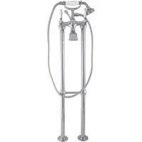 RAV Slezák-Miscelatore per vasca freestanding MORAVA RETRO MK550/2 Colore: oro, Dimensioni: 150 mm