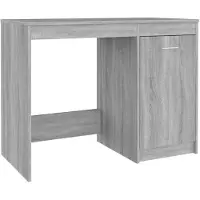 Syfax Scrivania Grigio Sonoma 100x50x76 cm in Legno Multistrato