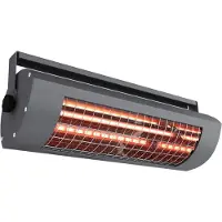 Solamagic Riscaldatore a infrarossi 1400 Watt Eco+ (nano antracite)