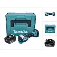 Makita Utensile multifunzione a batteria DTM 52 M1J 18 V Starlock Max Brushless + 1x batteria ricaricabile 4,0 Ah + Makpac - senza caricabatterie