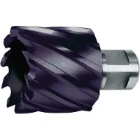 RUKO Carotatrice diametro 24 mm HSS-TiAlN lunghezza 30 mm Weldon - 108224F