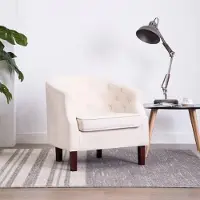Prolenta Maison Exclusive - Poltrona Beige in Tessuto