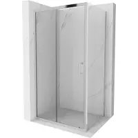 Mexen Apia cabina doccia scorrevole 115 x 70 cm, trasparente, cromato - 840-115-070-01-00