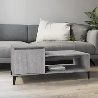 Prolenta Maison Exclusive - Tavolino grigio Sonoma 100x50x45 cm Materiale ligneo