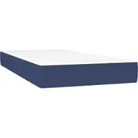 Syfax Materasso a Molle Insacchettate Rigidità Media Blu 100x200x20 cm in Tessuto