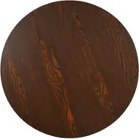 Syfax Tavolo da Bistrot Marrone Scuro 80 cm in MDF