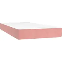 Syfax Materasso a Molle Insacchettate Media Rosa 80x200x20 cm