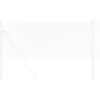 Syfax Recinzione Esagonale 0,4 x 25 m Acciaio zincato Argento