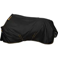 Bucas Outdoordecke 300g Irish Turnout Weidedecke Nero/Oro 155