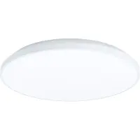Eglo Plafoniera Contemporanea Kaoki In Policarbonato Bianco Led Integrato 15W 4000K