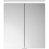 Burgbad Lin20 Armoires de toilette avec éclairage LED, 2 portes, 600x700x170mm, SPQK060F5375, SPQK060F5375