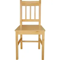 Syfax Sedie da Pranzo 4 pz in Legno di Pino