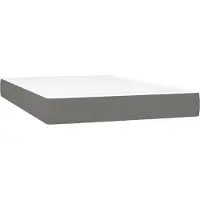 Syfax Materasso a Molle Insacchettate Rigidità Media Grigio Scuro 120x200x20 cm