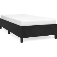Syfax Giroletto Nero 90x190 cm in Velluto
