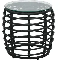 Syfax Set da Bistrot 3 pz in Polyrattan Nero