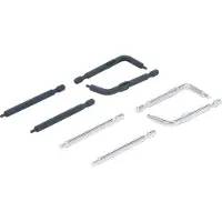 Bgs Punte di ricambio per pinze per anelli elastici 4 coppie per Art. 8831-1 - 8831-2
