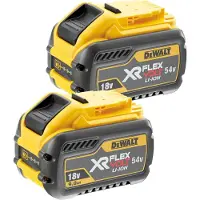 DeWalt Pacco batteria 18v-54v 2*9.0ah