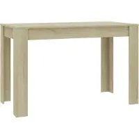 Syfax Tavolo da Pranzo Rovere Sonoma 120x60x76cm in Legno Multistrato