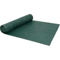 The Living Store Schermo di recinzione verde 3,6x50 m HDPE 150 g/m²
