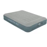 Bestway Materasso gonfiabile 2 persone - PVC/poliestere - Pompa ricaricabile integrata - Materiale Fortech - Struttura a I-Beam - Cuscino integrato
