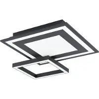 Eglo connect Savatarila-Z plafoniera LED nera